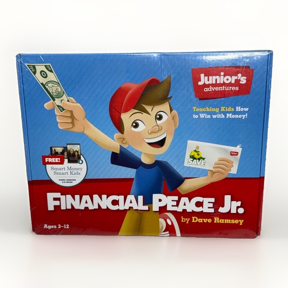 Financial Peace Jr. Dave Ramsey Junior's Adventures Smart Money Smart Kids NEW